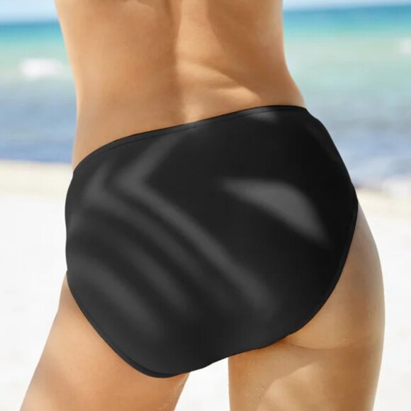 VENUS Bikini Bottoms, Black Swim Suit Bottom, Size 22, New - Picture 2 of 5